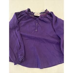 Hannah Anderson Girls Bundle Shirt and Sherpa lined Jacket Size 80 And 100